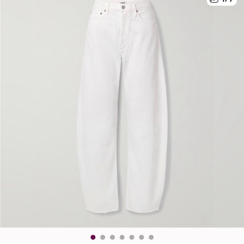 AGOLDE Luna High Rise Pieced Taper Barrel Jean